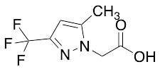 (5-Methyl-3-trifluoromethylpyrazol-1-yl)acetic Acid