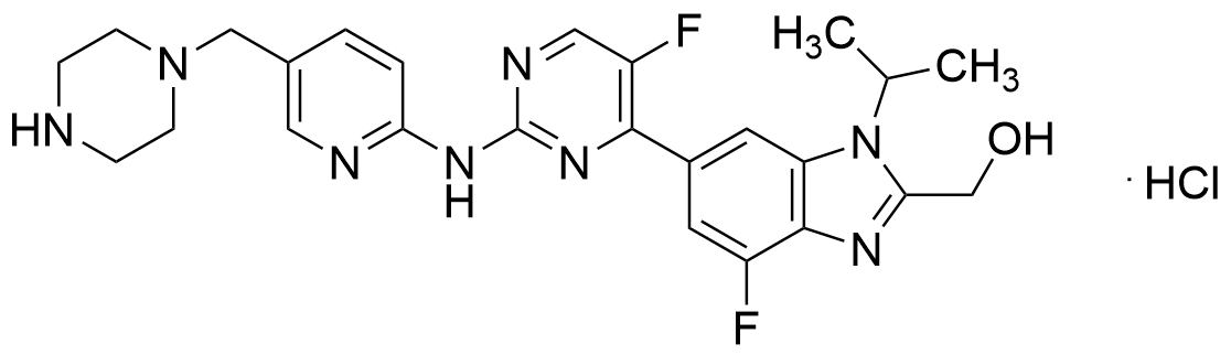 Des-​ethyl ​2-​Methanol Abemaciclib Hydrochloride