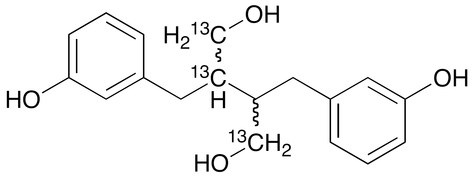 rac Enterodiol-13C3
