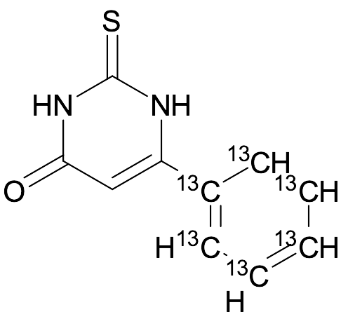 6-Phenyl-2-thiouracil-13C6
