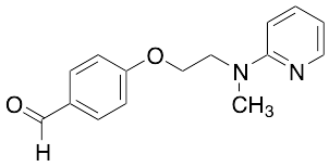 4-[2-(Methyl-2-pyridinylamino)ethoxy]benzaldehyde