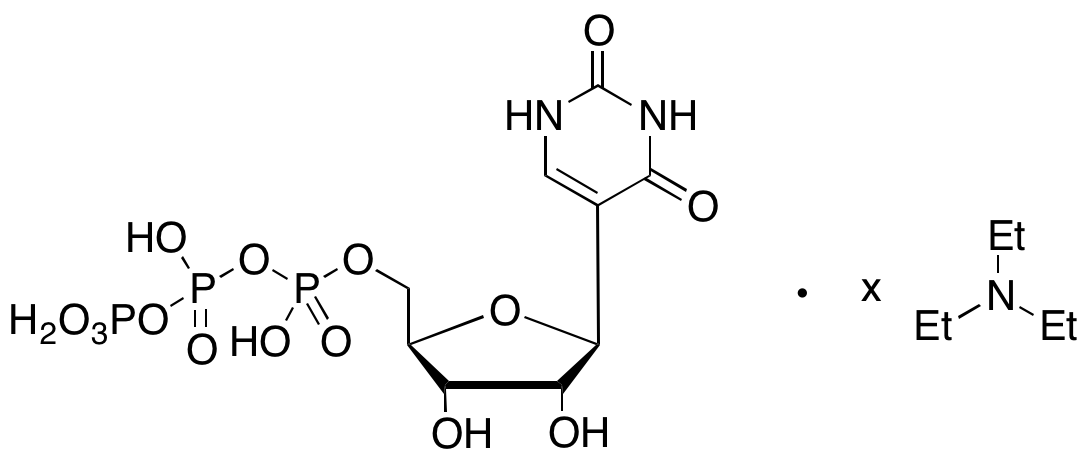Pseudouridine 5’-Triphosphate Triethylamine Salt,  >85%