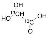 Glyoxylic Acid Hydrate-13C2