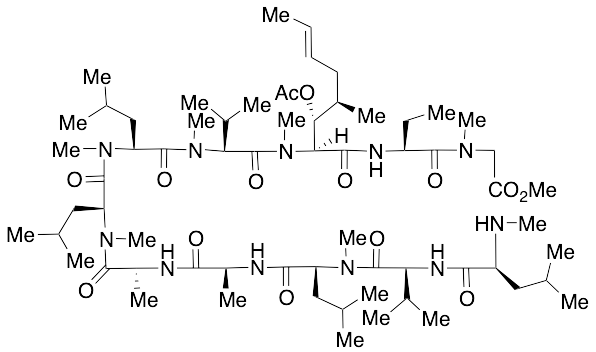 Cyclosporin A seco(MeGly-MeLeu) Methyl Ester