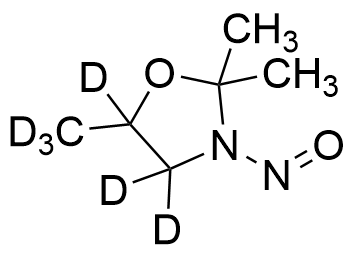 2,2,5-Trimethyl-3-nitrosooxazolidine-d6