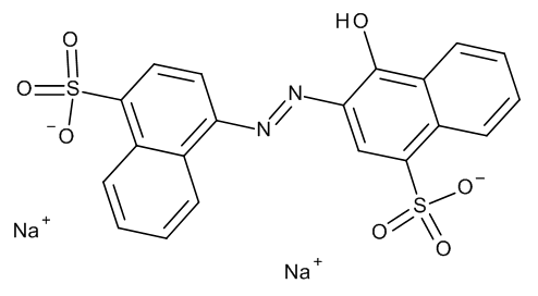 Azorubin (E122) - CAS No. 3567-69-9 Azorubin (E122)