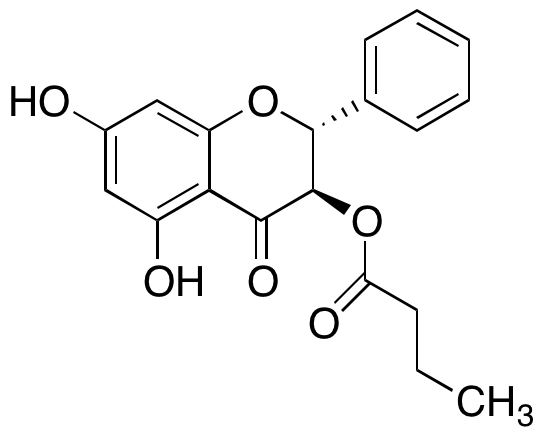 rac-Pinobanksin 3-O-Butyrate