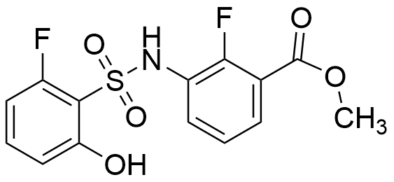 Methyl 2-fluoro-3-((2-fluoro-6-hydroxyphenyl)sulfonamido)benzoate