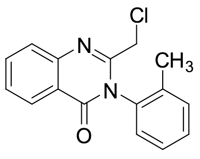 2-(Chloromethyl)-3-(2-methylphenyl)quinazolin-4(3H)-one [A solid]
