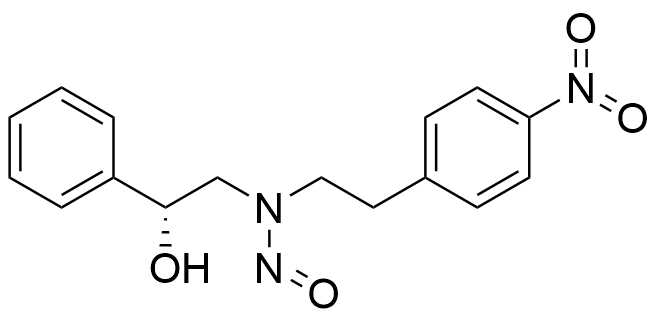 N-Nitroso (R)-2-((4-Nitrophenethyl)amino)-1-phenylethanol