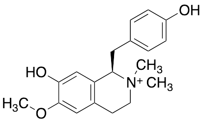 (R)-7-Hydroxy-1-(4-hydroxybenzyl)-6-methoxy-2,2-dimethyl-1,2,3,4-tetrahydroisoquinolin-2-ium Iodide
