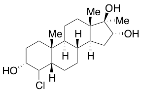 (3alpha,​​5beta,16alpha,17alpha)​-4-​Chloro-​17-​methyl-18-​androstane-3,16,17-triol