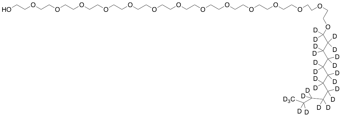 3,6,9,12,15,18,21,24,27,30,33,36,39,42-Tetradecaoxatetrapentacontan-1-ol-d25
