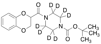 4-Boc-1-(1,4-benzodioxan-2-ylcarbonyl)piperazine-d8