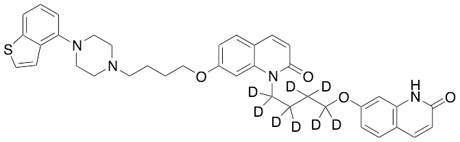 N-[4-((2-Oxo-1,2-dihydroquinolin-7-yl)oxy)butyl] Brexpiprazole-d8