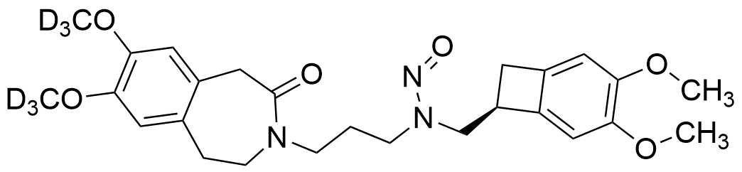 N-Demethyl N-Nitroso Ivabradine d6