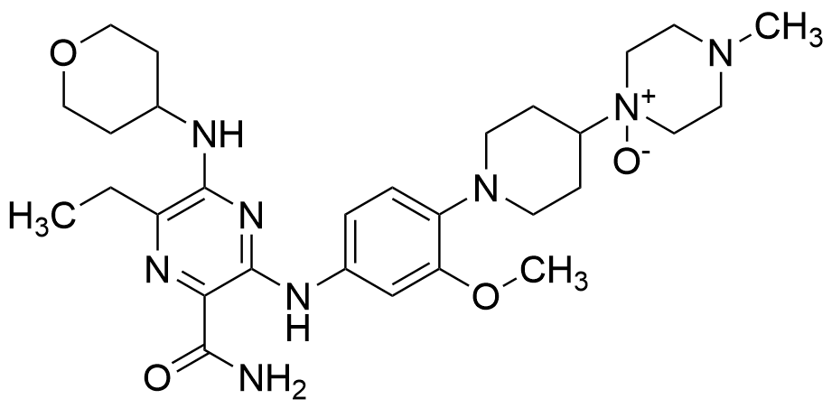 Gilteritinib (Piperazine)-1-oxide