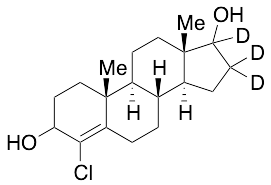 (17beta)​-4-​Chloro-​androst-​4-​ene-​3,​17-​diol-d3