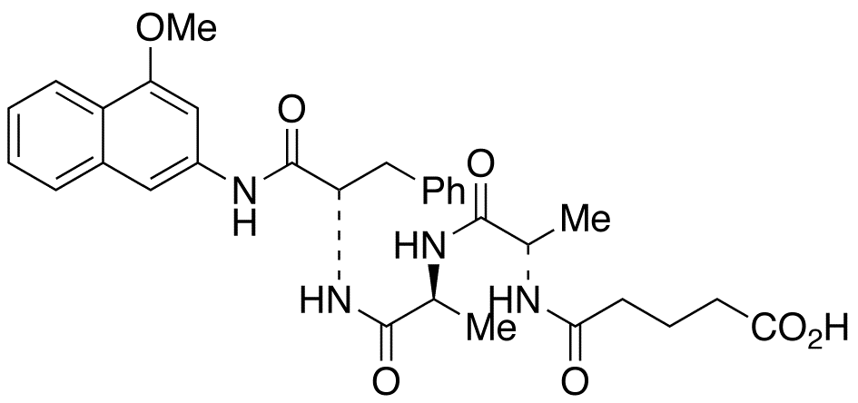 Glutaryl-Ala-Ala-Phe-4-methoxy-beta-naphthylamide