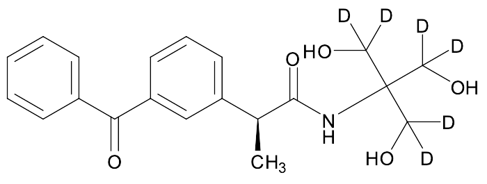 (S)-2-(3-Benzoylphenyl)-N-(1,3-dihydroxy-2-(hydroxymethyl-d2)propan-2-yl-1,1,3,3-d4)propanamide