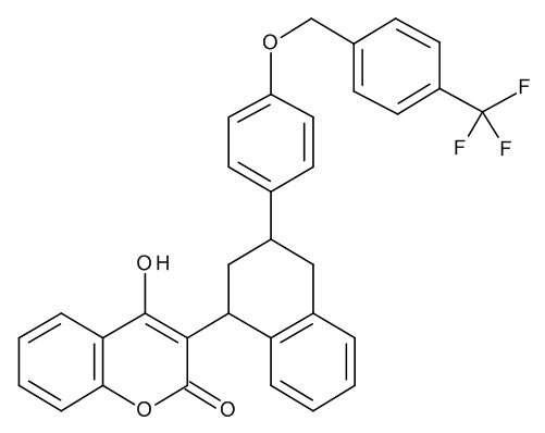 Flocoumafen 10 µg/mL in Acetonitrile - CAS No. 90035-08-8 Flocoumafen 10 µg/mL in Acetonitrile