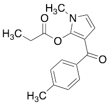 1-Methyl-3-(4-methylbenzoyl)-1H-pyrrol-2-yl Propionate