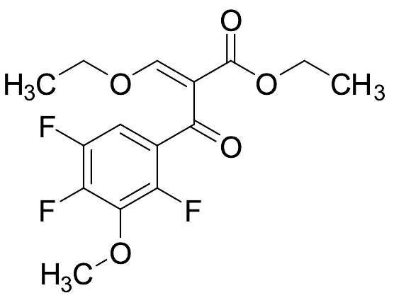 Ethyl 3-Ethoxy-2-(2,4,5-trifluoro-3-methoxybenzoyl)acrylate