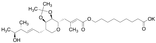 6,7-O-Isopropylidenepseudomonic Acid C Potassium Salt