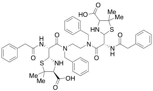 Benzylpenicilloic Acid Benzathide N- Dimer