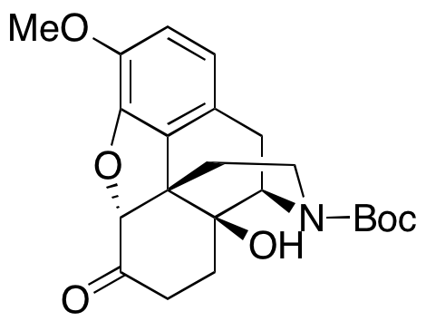 (5Alpha)-4,5-Epoxy-14-hydroxy-3-methoxy-6-oxomorphinan-17-carboxylic Acid 1,1-Dimethylethyl Ester