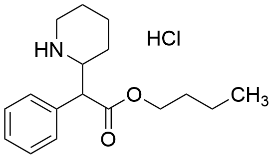 Butyl alpha-phenyl-2-Piperidineacetate Hydrochloride