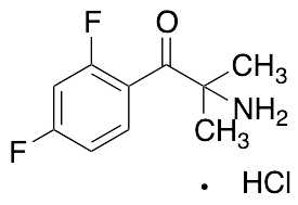 2-Amino-1-(2,4-difluorophenyl)-2-methylpropan-1-one Hydrochloride