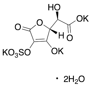 L-threo-Hex-​2-​enaric acid 1,​4-Lactone Dihydrate Tripotassium Salt