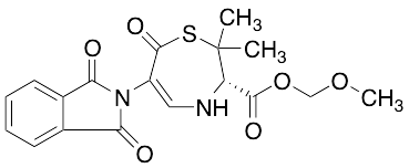 (S)-Methoxymethyl 6-(1,3-Dihydro-1,3-dioxo-2H-isoindol-2-yl)-2,3,4,7-tetrahydro-2,2-dimethyl-7-oxo-1,4-thiazepine-3-carboxylic Acid Ester