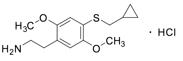 2,5-Dimethoxy-4-[(cyclopropylmethyl)thio]phenethylamine Hydrochloride