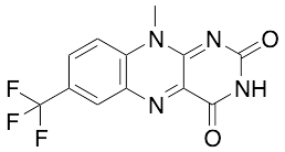 10-Methyl-7-(trifluoromethyl)benzo[g]pteridine-2,4(3H,10H)-dione