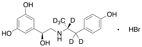 (R*,S*)-(±)-Fenoterol Hydrobromide-d6
