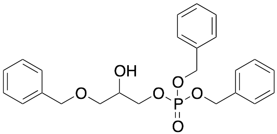 1-(Benzyloxy)-3-[[bis(benzyloxy)phosphoryl]oxy]propan-2-ol