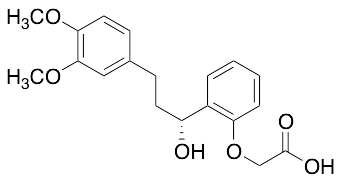 (R)-2-(2-(3-(3,4-Dimethoxyphenyl)-1-hydroxypropyl)phenoxy)acetic Acid
