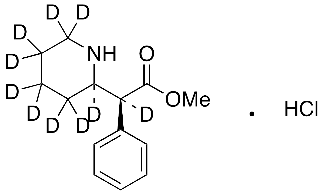 rac-erythro Methylphenidate-d10 Hydrochloride (d10 Major)