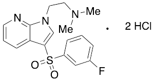 3-[(3-Fluorophenyl)sulfonyl]-N,N-dimethyl-1H-pyrrolo[2,3-b]pyridine-1-ethanamine Dihydrochloride