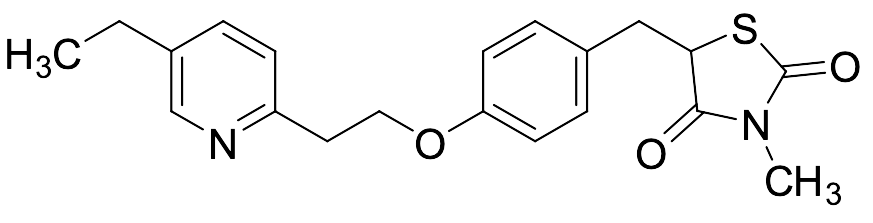 5-(4-(2-(5-Ethylpyridin-2-yl)ethoxy)benzyl)-3-methylthiazolidine-2,4-dione