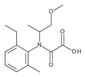Metolachlor oxanilic acid (OA) - CAS No. 152019-73-3 Metolachlor oxanilic acid (OA)