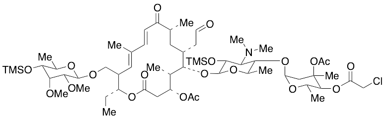 4”’-O-Chloroacetyl-4’,2’’-O-di(trimethysilyl)tylosin 3,3’’’-Diacetate