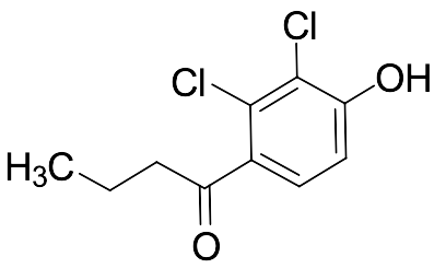 1-​(2,​3-​Dichloro-​4-​hydroxyphenyl)​butan-​1-​one