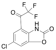 6-Chloro-4-(2,2,2-trifluoroacetyl)benzo[d]oxazol-2(3H)-one