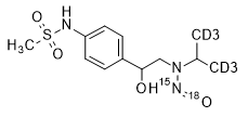 N-Nitrososotalol-15N,18O,d6