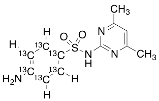 Sulfamethazine 13C6 (phenyl 13C6)