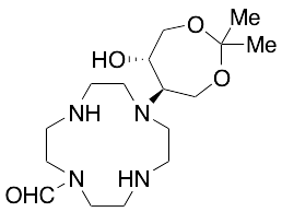 7-[(5R,6S)-6-Hydroxy-2,2-dimethyl-1,3-dioxepan-5-yl]-1,4,7,10-tetraazacyclododecane-1-carboxaldehyde