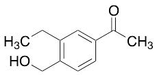 1-3-Ethyl-4-(hydroxymethyl)-phenyl)ethanone